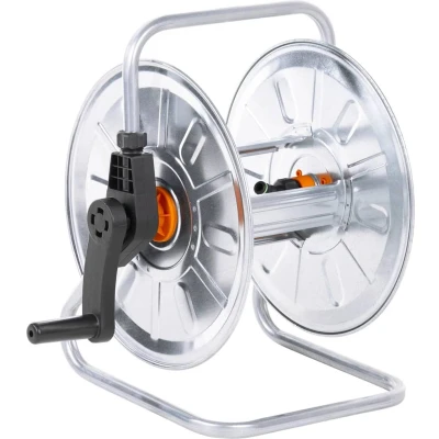 Afbeelding van Slanghaspel voor 50 m 1/2&quot; slang wandmontage staal