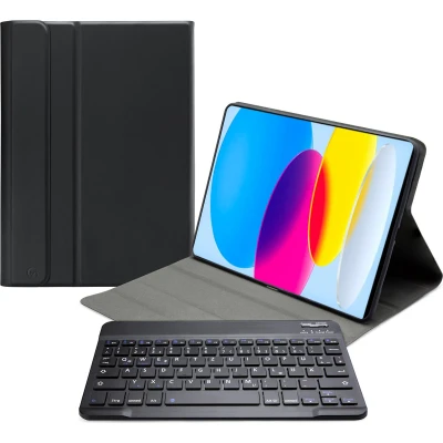 Afbeelding van Mobilize Detachable Bluetooth Keyboard Case Apple iPad 10.9 (2022) Black QWERTZ