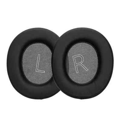 Afbeelding van kwmobile 2x oorkussens compatibel met Microsoft Xbox Wireless Earpads voor koptelefoon Kunstleer en schuim in zwart