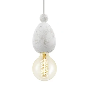 Afbeelding van EGLO Vintage Avoltri Hanglamp 1 Lichts Patina Wit