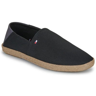Afbeelding van Tommy Hilfiger CORE Espadrilles, Heren, Maat: 42, Black Katoen