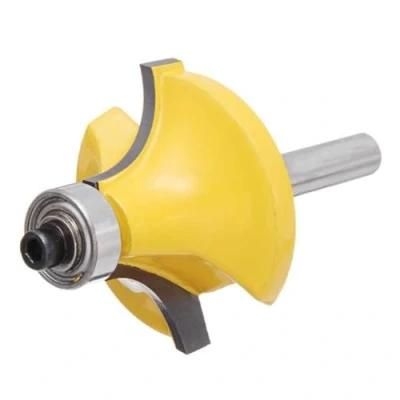 Afbeelding van 1/4 Inch Schacht 3/4 Radius Carbide Ronde Over Rand Vormen Router Bit Houtbewerking Cutter Handje for Thuis DIY Crafte