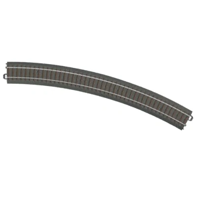 Afbeelding van H0 Märklin C rails (met ballastbed) 24530 Gebogen 30 Radius R5