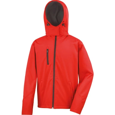 Afbeelding van Result Core Tx Performance Hooded Soft Shell Jacket R230M Red / Black M
