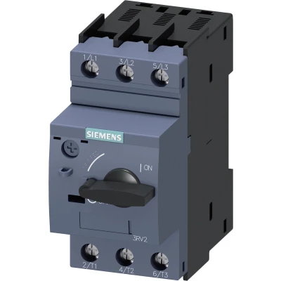 Afbeelding van Siemens 3RV2021 1EA10 Vermogensschakelaar 1 stuk(s) Instelbereik (stroomsterkte): 2.8 4 A Schakelspanning (max.): 690 V/AC (b x h d) 45 97 mm