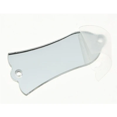 Afbeelding van KAISH Zilveren Spiegel 1 Ply Plastic Lege Gitaar Truss Rod Cover 2 Hole voor Les Paul Gemaakt in de V.S