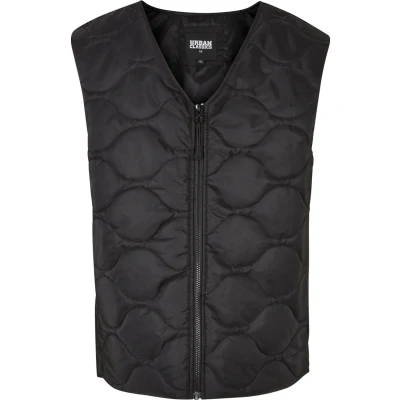 Afbeelding van Urban Classics Herren Zipped Gilet Bodywarmer, Heren, Maat: XXL, Black