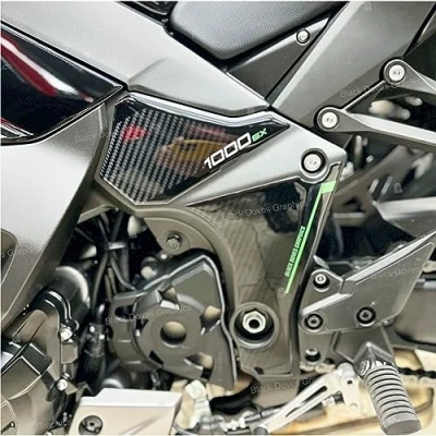 Afbeelding van met hars gecoate 3D sticker compatibel KAWASAKI Ninja 1000 SX 2020 2022 (motorbescherming)