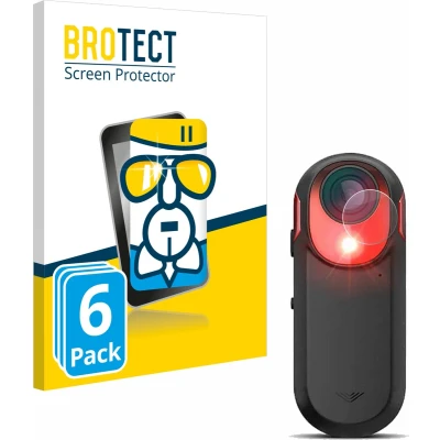 Afbeelding van BROTECT Screenprotector voor Garmin Varia RCT 715 Folie Beschermfolie Beschermglas transparant (6 Stuks)