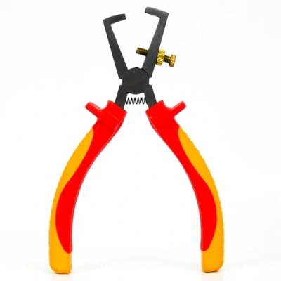 Afbeelding van INGDAUM® Striptang 6 inch), geïsoleerd tegen 1000 V voor de professionele elektricien, koeltechnicus en monteur (striptang inch)