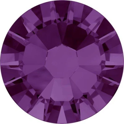 Afbeelding van swarovski Kristal Amethyst SS12 3 mm 100 steentjes steentje steen nagels sieraden callance