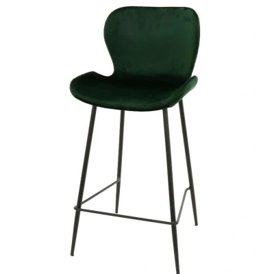 Afbeelding van Fraaai Verona barstoel 67cm groen Stof