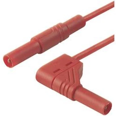 Afbeelding van SKS Hirschmann MLS WG 200/1 rt Veiligheidsmeetsnoer Banaanstekker 4 mm 2.00 m Rood 1 stuk(s)
