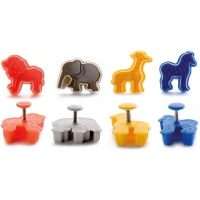 Afbeelding van IBILI 734700 Set van 4 pastasnijders met Safari ejector