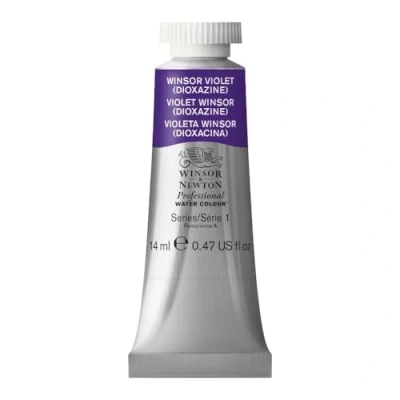 Afbeelding van Winsor &amp; Newton 0105733 Professional Water Colour, fijnste kunstenaars aquarelverf met de hoogst mogelijke pigmentatie, uitstekende lichtechtheid 14ml Tube, Violet