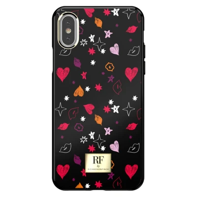 Afbeelding van Richmond &amp; Finch Heart And Kisses for iPhone X/Xs colourful