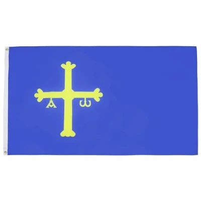 Afbeelding van AZ FLAG Vlag Asturië 90 x 60 cm Spanje vlaggen