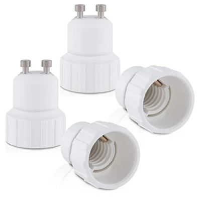 Afbeelding van kwmobile verloopfitting E27 naar E14 5 stuks fitting omvormers Verander je een Voor spaar, LED en halogeenlampen
