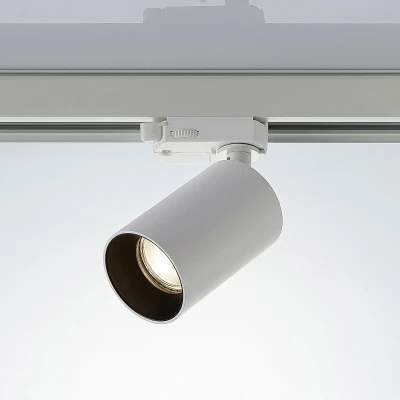 Afbeelding van Arcchio railverlichting 1licht Aluminium H: 15.5 cm GU10 wit