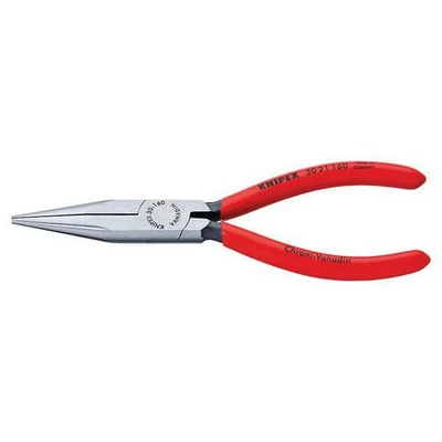 Afbeelding van Knipex Langbektang zwart geatramenteerd, met kunststof bekleed 160 mm (zelfbedieningskaart/blister) 30 21 SB