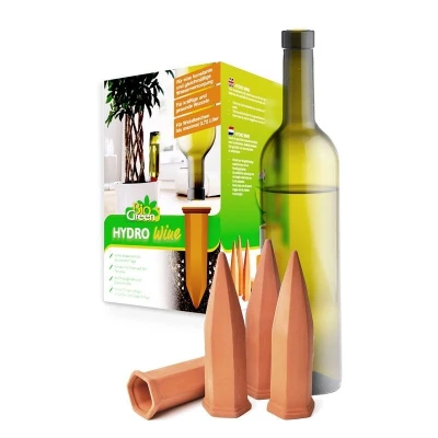 Afbeelding van Druppelaar terracotta Wijnfles