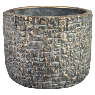 Afbeelding van Pot Maxim shiny earth D14 H13 Ter steege