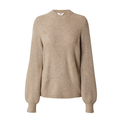 Afbeelding van Object Objditte Trui, Dames, Maat: XS, Desert taupe