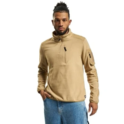 Afbeelding van Brandit Troyer Ripstop Fleecejas, Heren, Maat: 4XL, Camel