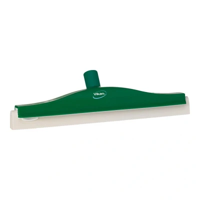 Afbeelding van Vikan Klassieke Vloertrekker met flexibele nek en Wit Schuimrubber 40cm Groen