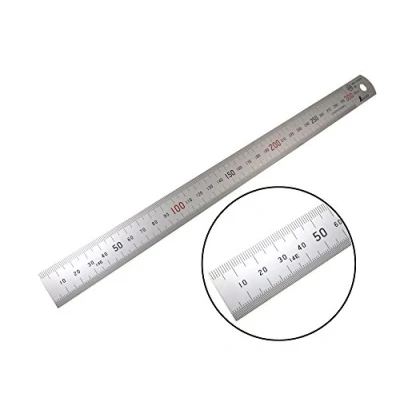 Afbeelding van Shinwa H101 C 300 mm stijve &quot;Zero Glare&quot; metrische machininistliniaal/liniaal schaal 0,5 &amp; markeringen