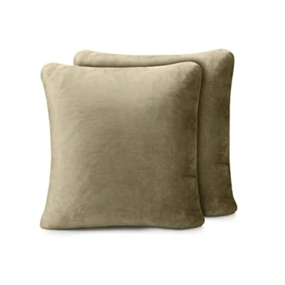 Afbeelding van Amago Kussensloop, set van 2, Kasjmier Gevoel, 50 x cm Taupe