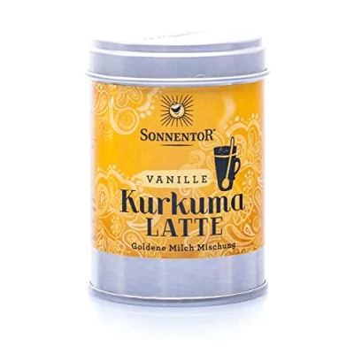 Afbeelding van Sonnentor Kurkuma Latte Vanille Bio, 60 gram