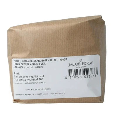Afbeelding van Jacob Hooy Mariadistelkruid gemalen 250g