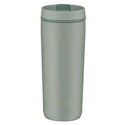 Afbeelding van Thermos GUARDIAN MUG 0,50 l, lake blue, geïsoleerde drinkbeker van roestvrij staal met poedercoating, roestvrijstalen beker, coffee to go eenvoudig te hanteren, absoluut dicht,