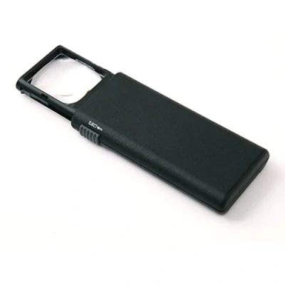 Afbeelding van Carson LumiPop LED verlichte zak asferische 5x vergrootglas met ingebouwde Slide Out Case