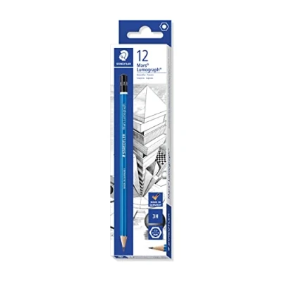 Afbeelding van Staedtler Mars Lumograph potlood 3H 12 stuks 100