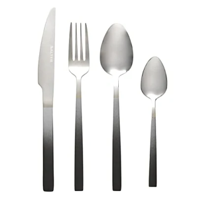 Afbeelding van Salter BW10075TK Ombre Collection 16 delige roestvrijstalen schotelset