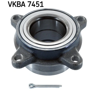 Afbeelding van Skf Wiellagerset VKBA 7451
