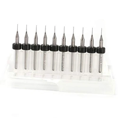 Afbeelding van 10 STKS Printplaat Boren 0.3mm PCB Micro Graveren Carbide Tool Kit