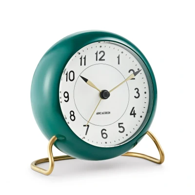 Afbeelding van Arne Jacobsen Clocks tafelklok groen