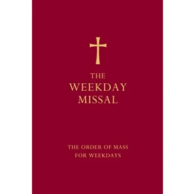 Afbeelding van the Weekday Missal (Red edition): New Translation of Order Mass for Weekdays