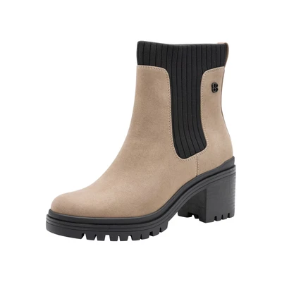 Afbeelding van s.Oliver Chelsea laarzen voor dames 5 25430 43, taupe, 36 EU