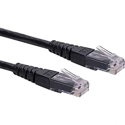 Afbeelding van Netwerkkabel Cat6 U/UTP 3 meter (100% koper, Zwart)