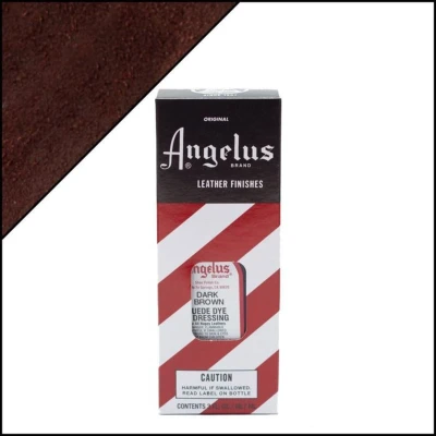 Afbeelding van Angelus Suède Verf Donkerbruin 88 ml