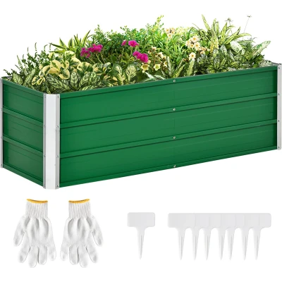Afbeelding van Outsunny Gartenbeet mit Handschuhe 845 643