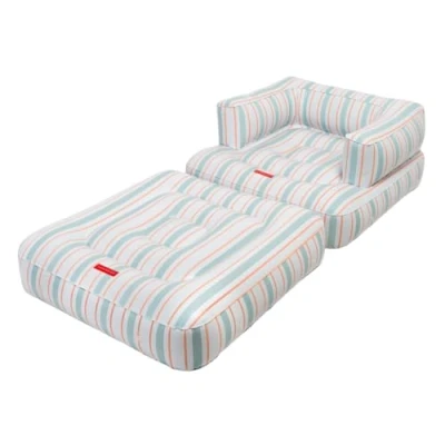 Afbeelding van Flamingueo Opblaasbaar Zwembad Drijver Float Stoel, Waterdrijvers, Ligstoel, Lounge, Pool (45x180x90 cm)