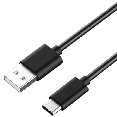 Afbeelding van PremiumCord USB C naar 2.0 verbindingskabel 0,5 m, snel opladen tot 3 A, oplaadkabel en datakabel, 3.1 type stekker A stekker, kleur zwart, lengte ku31cf05bk,