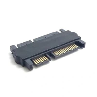 Afbeelding van ChenYang 3.5 &amp; 2.5 &quot;SATA 22Pin 7+15 Mannelijk naar SATA 22P Mannelijke extensie convertor Rechte adapter