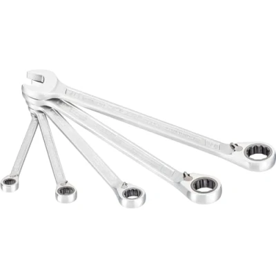 Afbeelding van Hazet 606/5 Steek ringsleutelratelset 5 delig 8 19 mm