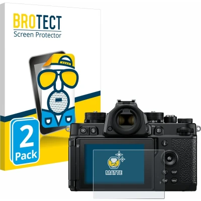 Afbeelding van BROTECT (2 Stuks) Antireflecterende Beschermfolie voor Nikon Z F Anti Glare Screen Protector, Mat, Ontspiegelend